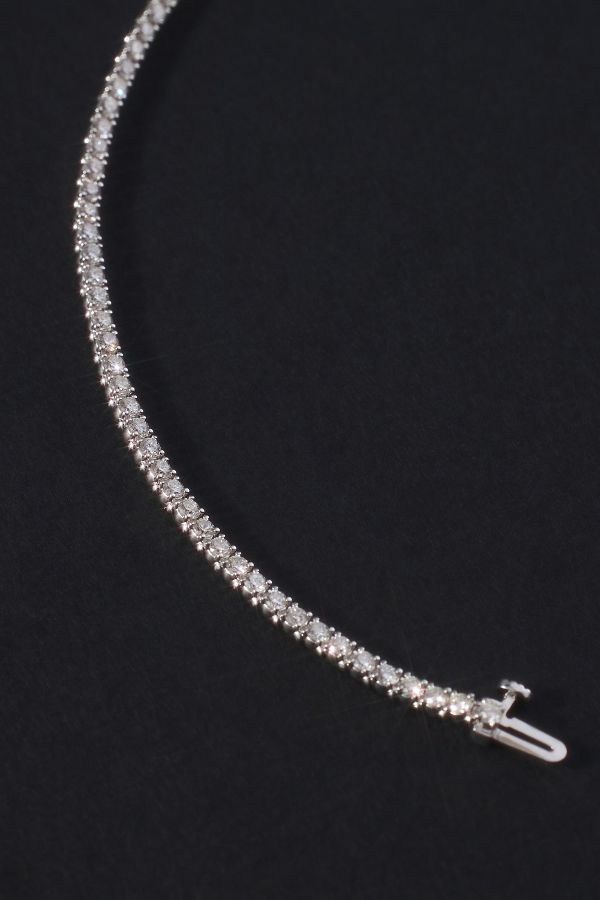 Slide View: 3: Classic Diamond Tennis Bracelet