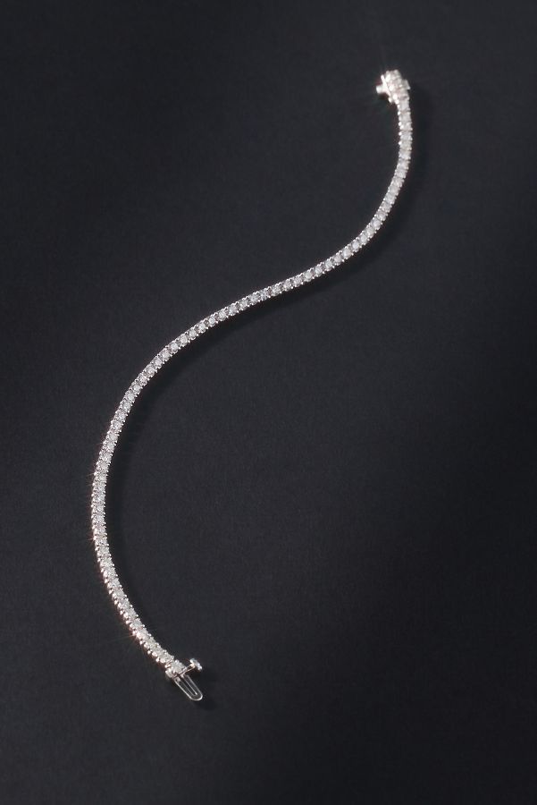 Slide View: 2: Classic Diamond Tennis Bracelet