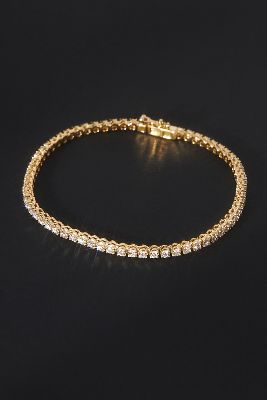 Bezel Disc Diamond Bracelet