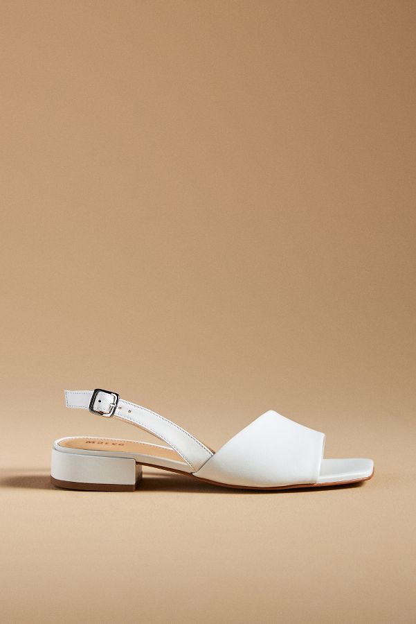 Slide View: 1: Maeve Asymmetrical Slingback Heels