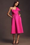 Thumbnail View 1: Sachin & Babi Sloane Asymmetrical Bow Taffeta A-Line Midi Dress