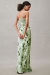 Thumbnail View 2: BHLDN Avianna Stretch Satin Strapless Side-Slit Maxi Dress