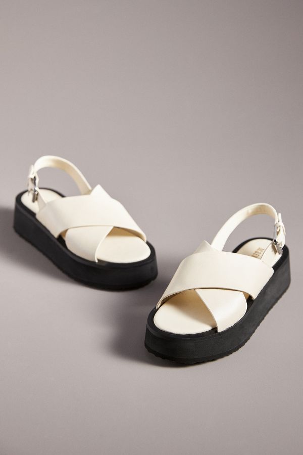 Slide View: 3: The Chrissy Platform Sandals by Maeve