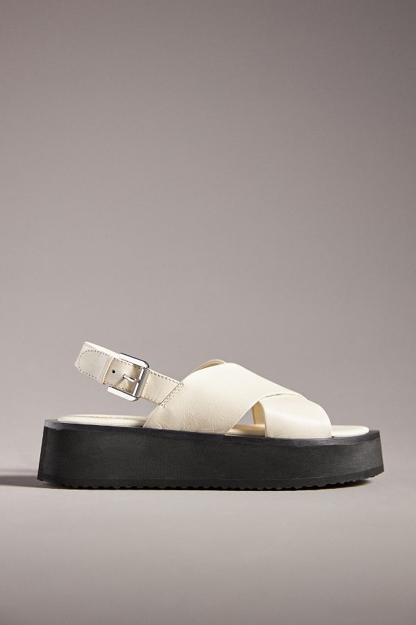 Slide View: 2: The Chrissy Platform Sandals by Maeve