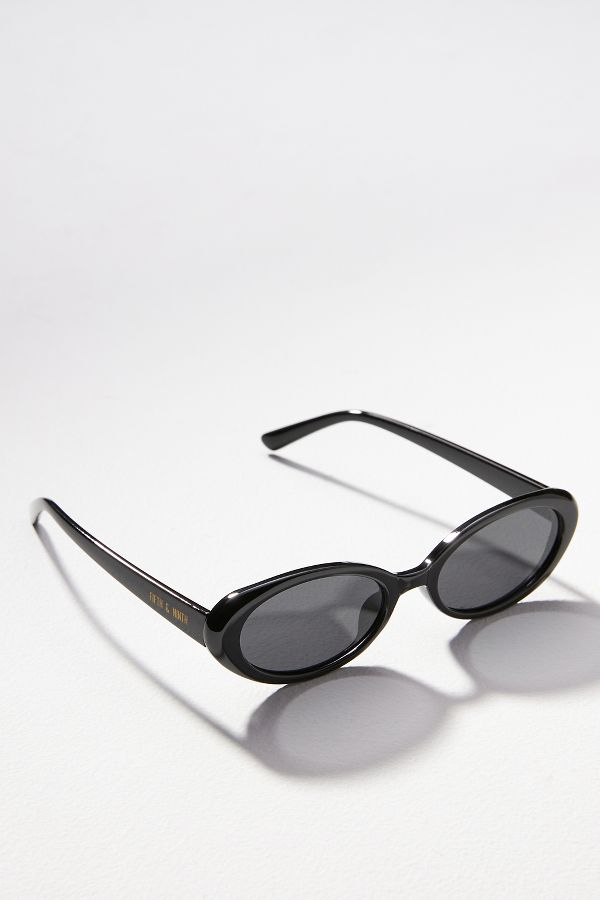 Slide View: 4: Fifth & Ninth Taya Oval Polarized Sunglasses