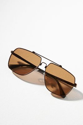 Fifth & Ninth East Aviator Polarized Sunglasses