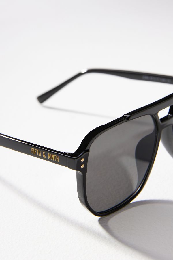 Slide View: 3: Fifth & Ninth Skye Aviator Sunglasses