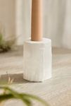 Thumbnail View 2: Minimalist Stone Candle Holder, Selenite