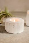 Thumbnail View 3: Minimalist Stone Candle Holder, Selenite