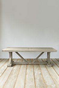 Slide View: 11: Trestle Teak Dining Table