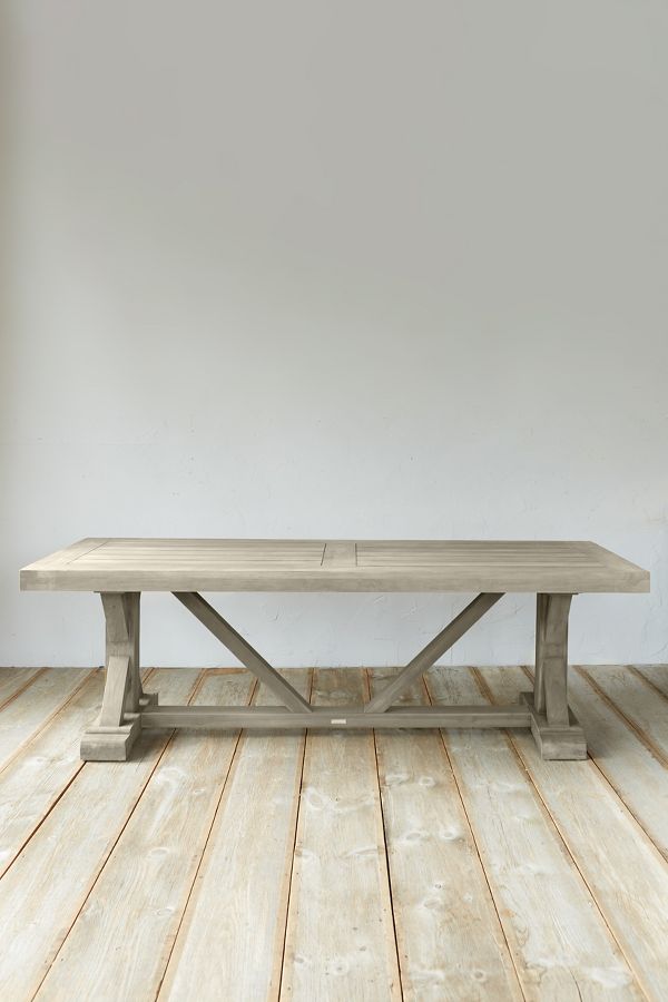 Slide View: 11: Trestle Teak Dining Table