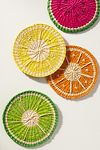 Thumbnail View 1: Klatso Handwoven Fruit Coasters, Set of 4