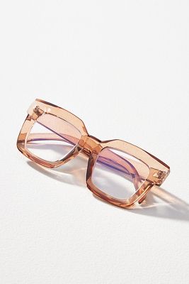 Chunky Cara Translucent Reading Glasses