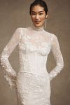 Thumbnail View 3: Willowby by Watters Serene Long-Sleeve Lace Wedding Gown