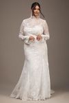 Thumbnail View 6: Willowby by Watters Serene Long-Sleeve Lace Wedding Gown