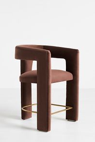 Slide View: 2: Performance Velvet Effie Counter Stool