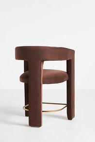 Slide View: 4: Performance Velvet Effie Counter Stool