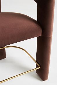 Slide View: 5: Performance Velvet Effie Counter Stool