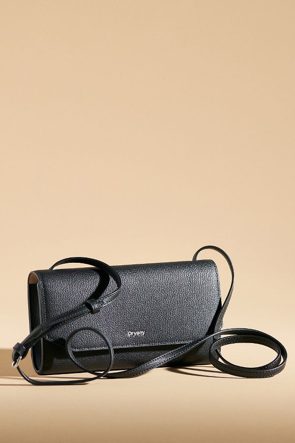 Slide View: 2: Oryany Mandy Leather Crossbody Bag