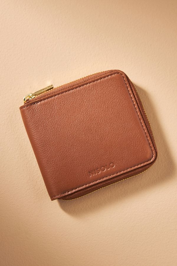 Slide View: 1: Nisolo Remi Zip Wallet