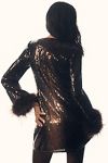 Thumbnail View 2: Hutch Long-Sleeve Sequin Feather Mini Dress