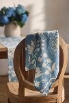 Thumbnail View 1: Floral Blues Linen Dish Towel