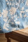 Thumbnail View 4: Floral Blues Linen Tablecloth