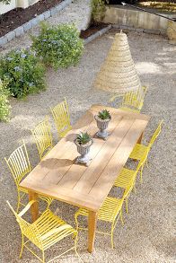 Slide View: 6: Palladio Reclaimed Teak Dining Table