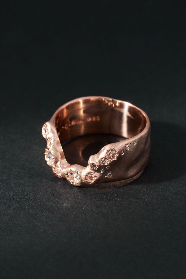 Slide View: 1: Sirciam Jewelry Nebular Stacking Ring