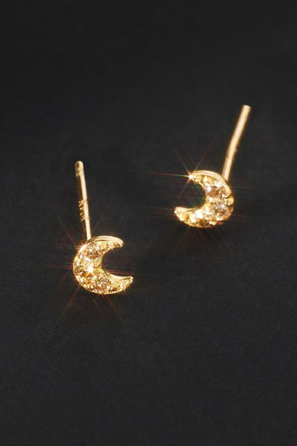 Slide View: 1: Set & Stones Claro Stud Earrings