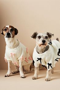 Slide View: 1: 3D Motif Pet Sweater