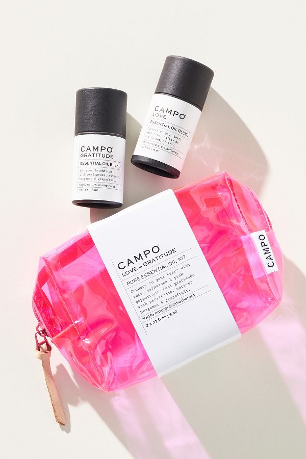 Slide View: 1: CAMPO LOVE + GRATITUDE Pure Essential Oil Kit