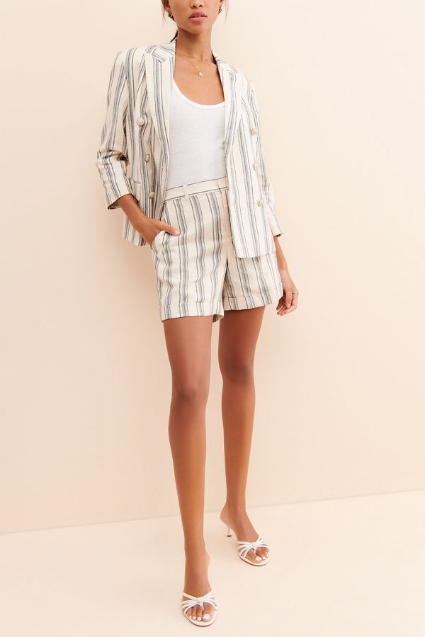 Slide View: 3: Lauren Ralph Lauren Pinstripe Shorts