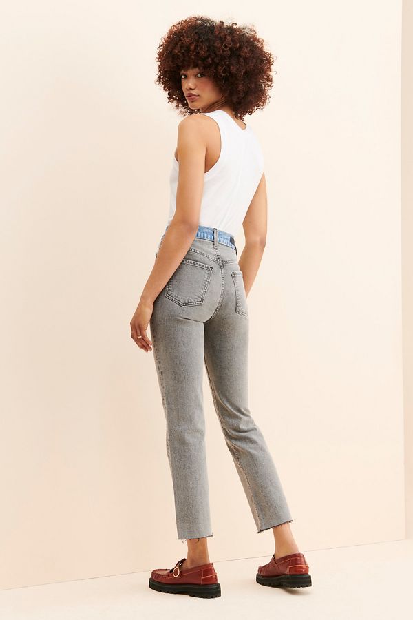 Slide View: 2: LE JEAN Sabine Straight Jeans