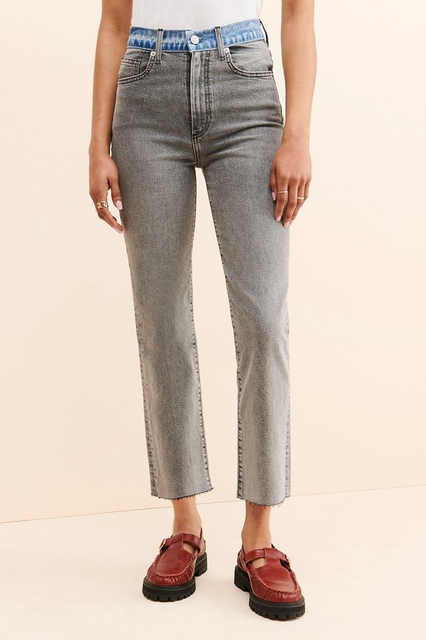 Slide View: 3: LE JEAN Sabine Straight Jeans