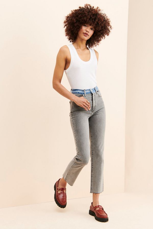 Slide View: 4: LE JEAN Sabine Straight Jeans