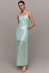 Thumbnail View 1: Hutch Sequin Back-Slit Maxi Dress