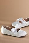 Thumbnail View 3: Princess Daliana Girls Bow Slip-On Shoes