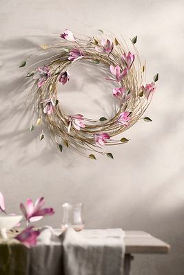 Magnolia Iron Wreath