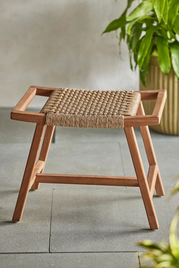 Slide View: 3: Havana Open Weave Stool