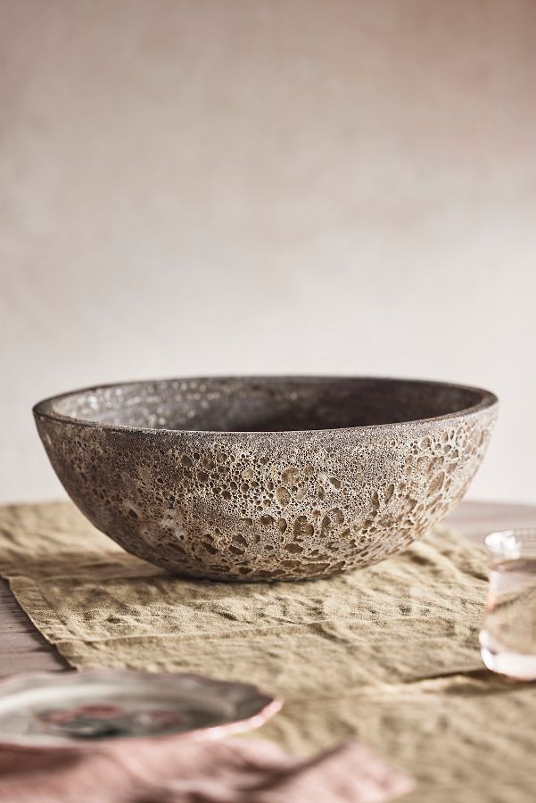 Slide View: 4: Barnacle Rounded Bowl Planter