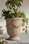 Thumbnail View 1: Floral Swag Terracotta Urn