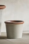 Thumbnail View 9: Raw Rim Stoneware Taper Planter