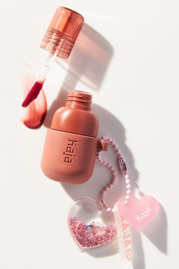 Slide View: 1: Kaja Beauty Jelly Charm Glazed Lip Stain & Blush Keychain