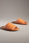 Thumbnail View 3: SIMONMILLER Woven Faux-Leather Bubble Slide Sandals