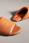 Thumbnail View 4: SIMONMILLER Woven Faux-Leather Bubble Slide Sandals