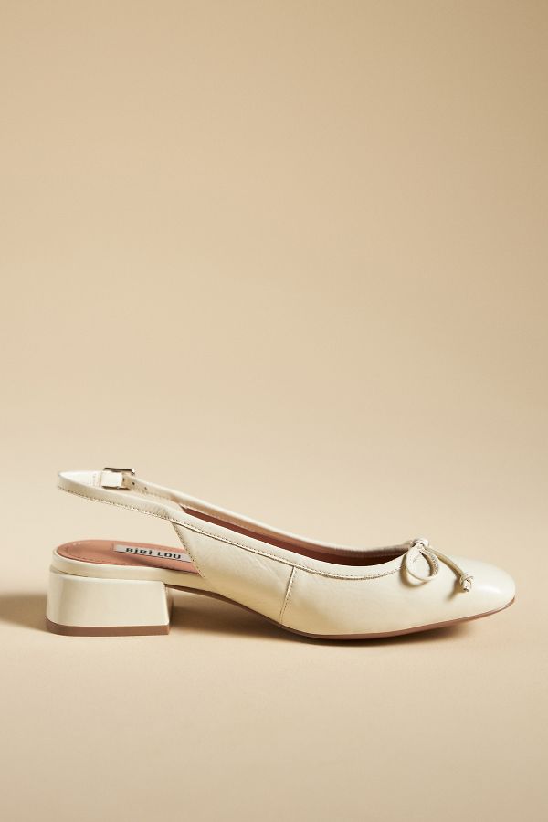 Slide View: 1: Bibi Lou Suzy Slingback Heels