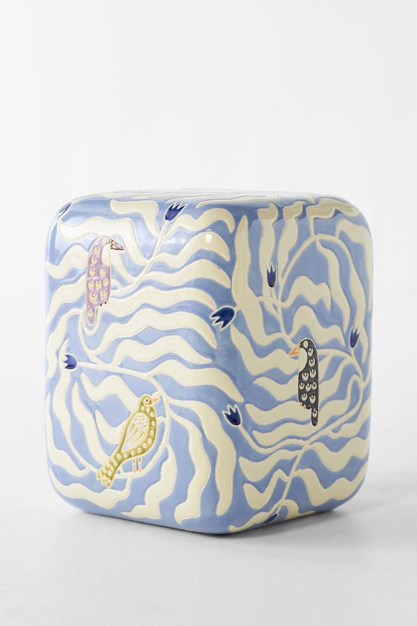 Slide View: 3: Polly Ceramic Side Table