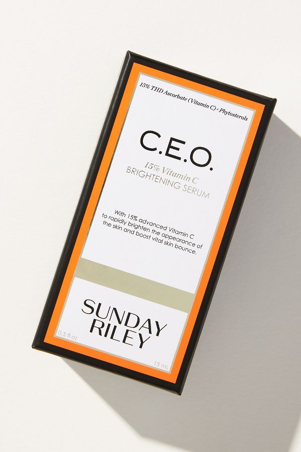 Slide View: 3: Sunday Riley Mini C.E.O. 15% Vitamin C Brightening Serum