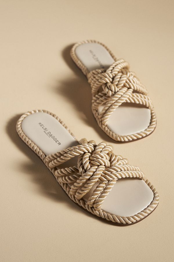 Slide View: 2: Kelsi Dagger Brooklyn Rope Sandals